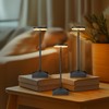 FUNTAPHANTA 3 Pack Black Small Cordless Table Lamps Rechargeable, Battery