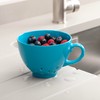 Zeal Berry Colander Cup, Small Hand-held Cup Shape Melamine Strainer/Sieve,
