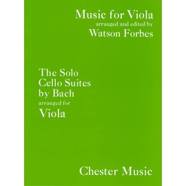 6 Suites for Viola (originally for Cello). (Music for Viola)