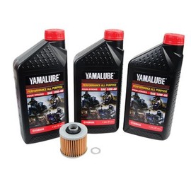 Oil Change Kit With Yamalube All Purpose 10W-40 for Yamaha KODIAK 450 4x4 Auto 2018-2019