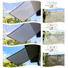 Cool Time Cool Wind Shade Awning Breathable Openwork (100x200cm) Moka