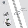NKlaus Genuine 925 Sterling Silver Snake Chain 1.90 mm Wide,