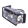 Pequeña bolsa rectangular de PVC transparente para maquillaje, organizador de