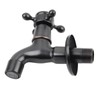 Retro Style Brass Single Handle Single Cold Quick Open Faucet