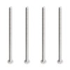 Aopin M6 x 120mm Hex Bolt Screw Grade 5.8 Stainless