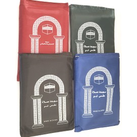 Set 8 Pockets Prayer Rug Mat Travel Portable Mat Muslim Gift Outdoor Musallah Salah Mat Islamic Gifts Ramadan Gifts Eid Gifts