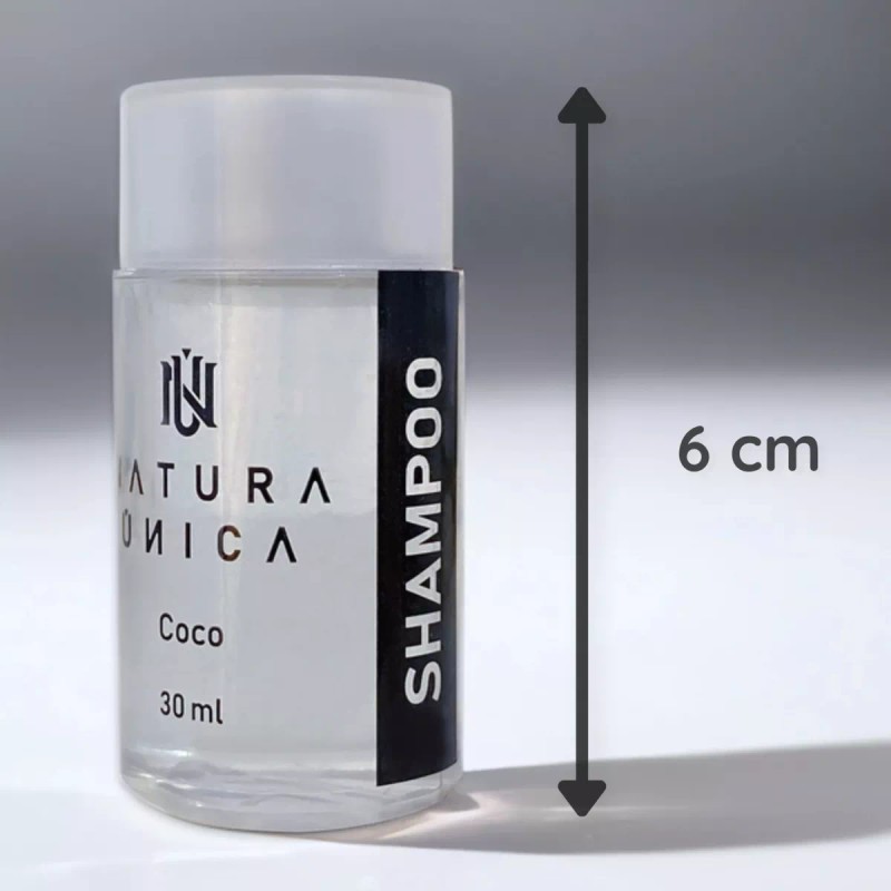 Natura Única Shampoo Hotelero Económico Amenidades 100 Pz Natura Única