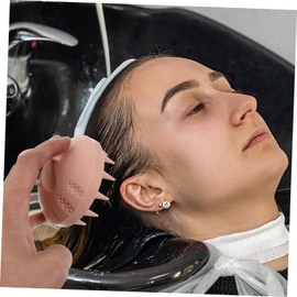 FOMIYES 4pcs Scalp Exfoliator Brush Wear-resistant Head Scraper Compact Scalp Massager Daily Travel Accessory