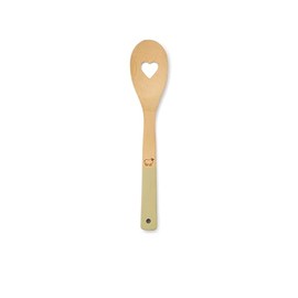 Cooksmart British Designed Bamboo Wooden Spoon | Wooden Cooking Spoons Made from Bamboo | Lovely Designed Bamboo Spoons for Everyday Cooking - Highland Sheep