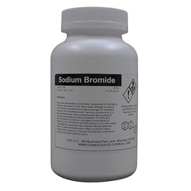 Sodium Bromide - High Purity Industrial and Laboratory Grade - Water Treatment, Photographic Processing, Chemical Industry, Laboratory Regent - 500g