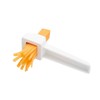 KitchenCraft Krisk Julienne Vegetable and Fruit Cutter, White/Silver