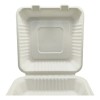 Contenedor Biodegradable 9 X 9 .de Caña 200 Pzs Especial.