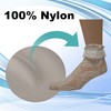 EMEM Apparel Women's Ladies Lace Anklet Ankle Quarter Socks Stockings