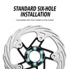 Bicycle Disc Brake Rotor, 160mm, Stainless Steel, for Road and