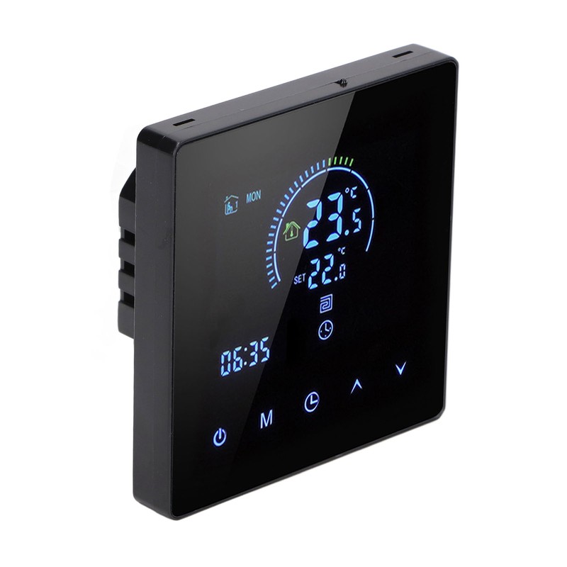 16A Digital Thermostat with LCD Display Programmable Thermostat Electric Heating