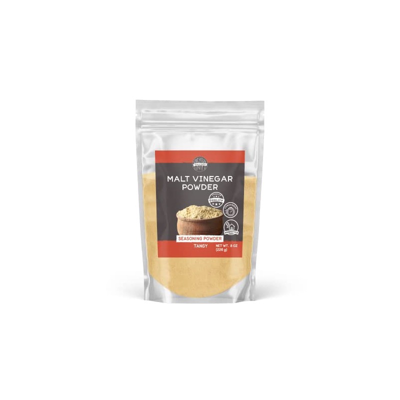 Birch & Meadow 8 oz, Malt Vinegar Powder, Tangy &