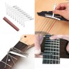 72PCS Guitar Tool Kit，Professional Guitar Repairing Maintenance Tool Kit with