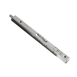 TOGU 12" Solid Stainless Steel Lever Action Flush Bolt,Concealed Security Door Lock For Composite Doors,French Doors,Wood Doors,Double Doors,Dummy Doors,Brush Stainless Steel Finish