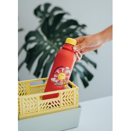 Grupo Erik Stainless Steel Smily Thermos Flask 500 ml – Sports Water Bottle 500 ml – Water Bottle Children – Sports Bottle Children