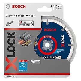 BOSCH 2608900532 115 mm X-Lock Metal Diamond Disc