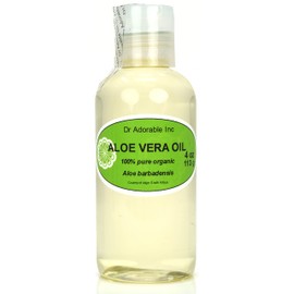 Dr Adorable Aloe Vera Oil Pure Organic 4 Oz