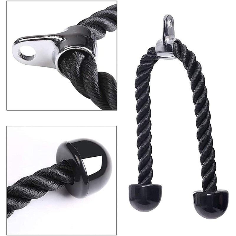 Deluxe Triceps Rope Pull Down Training Triceps Pull Down with