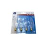 GE Crystal Clear CA Type Candelabra Base 60W 4ct Light