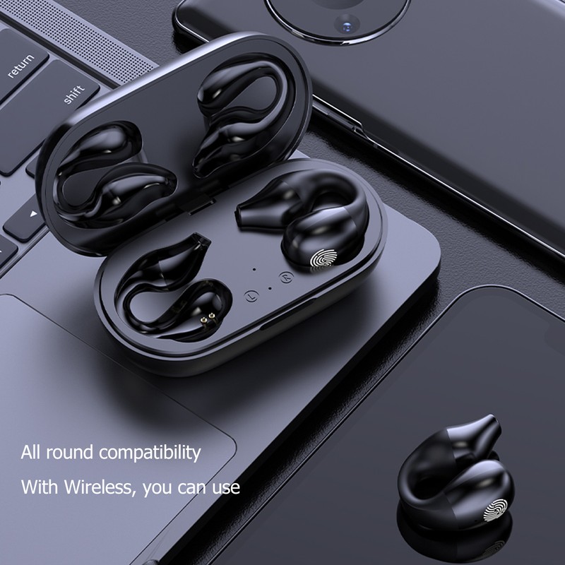 Bluetooth 5.3 Earbuds HiFi Ear Hook Bluetooth Earphone with Digital