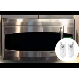 W10709921 Microwave Light Bulbs Compatible with Whirlpool /Kitchenaid /Jennair /Maytag Replace for W10208564 W10112515 AP5983626 PS11722423 AH2338904 (2 Pack)