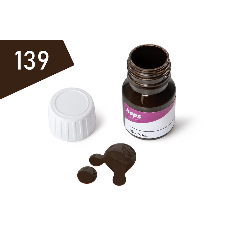 Kaps Super Color, Leather Dye for Natural Leather, Faux Leather