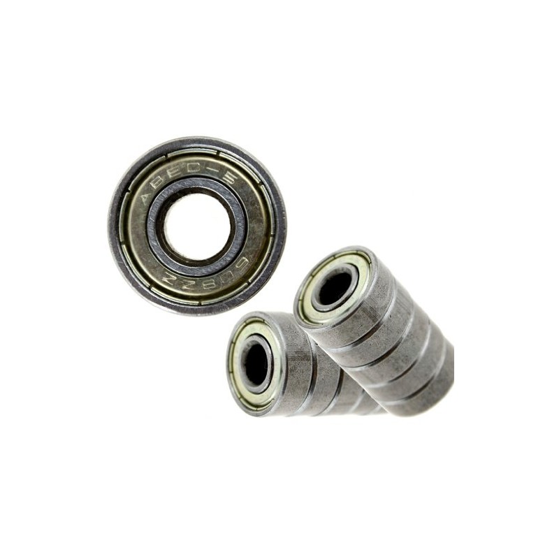 New 10x ABEC-5 608ZZ Skateboard Scooter Roller Blade Ball Bearings
