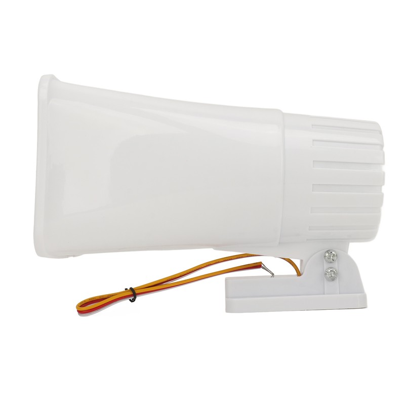 Electric Security Ring Siren Dual Tone Wired Alarm Siren Horn