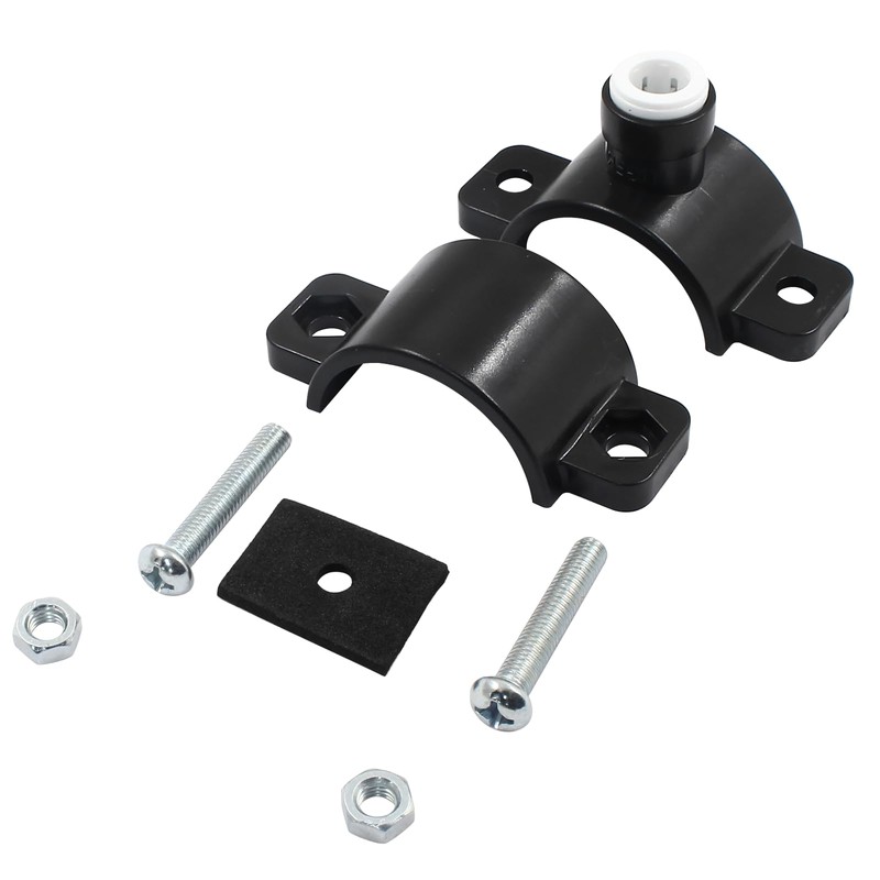 Waziaqoc 2 PCS Drain Saddle Valve with 3/8 Inch Quick