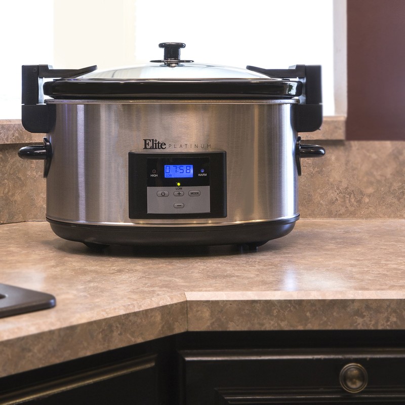 Maxi-Matic Elite Platinum MST-900VXD 8.5-Quart Stainless Steel Programmable Slow Cooker