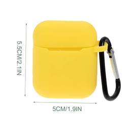 Gatuida 4pcs Wireless Earbud Protector Case Buckles Compatible Fashionable and Shockproof Earphone Box for Convenient Carrying