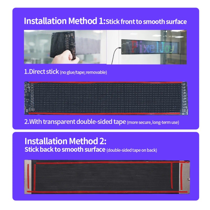 Daybetter RGB LED 16*32 512LEDs IP65 Waterproof USB Flexible Pixel