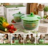 Large Capacity Salad Spinner for Washing & Drying Vegetables –