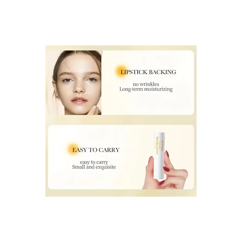 Bálsamo Labial De Miel Vitamina E Hidratante Larga Duración
