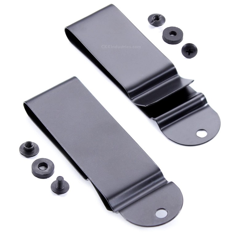 Universal Metal Belt Clips - (Fits 1.75 inch Belts) -