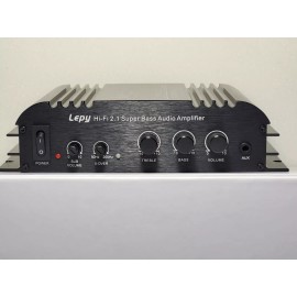 Lepy LP-168S Digital Stereo Power Amplifier Audio 2.1 Channel 2x40W R/L 68Wx1 Sub