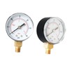 TEHAUX 2pcs Psi Npt Pressure Gauge High Compressor Gauge Compact