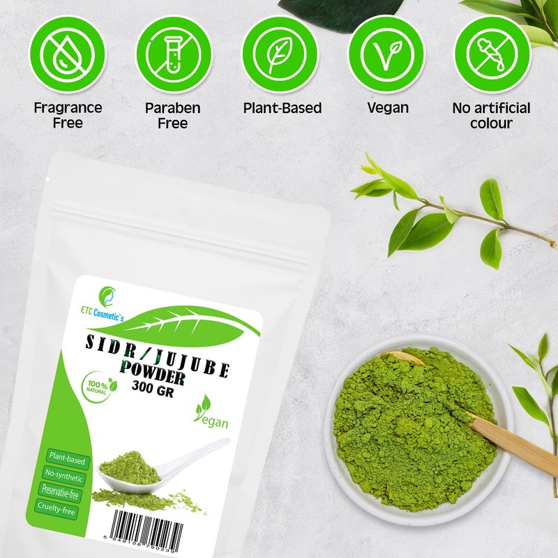 SIDR (JUJUBE) POWDER 100/200/300 gr - A natural cleanser plant
