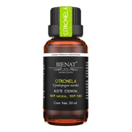 Aceite Esencial De Citronela 30 Ml100% Natural 100% Puro