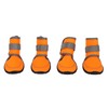 4pcs Dog Boots Soft Rubber Waterproof Pet Dog Paw Protector