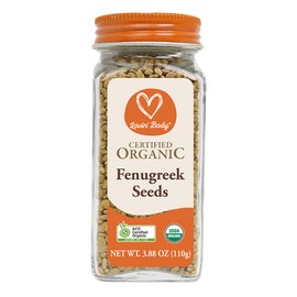 Lovin' Body Organic Fenugreek Seeds, 110 g