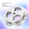 1 Pair 1/4 Inch NAB Hub Optical Shaft Adapter Aluminum