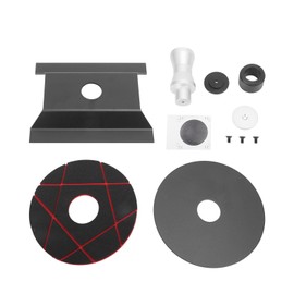 RC Car Repair Station 360 Degree Rotation Aluminum Alloy RC Car Work Stand Assembly Tool Black