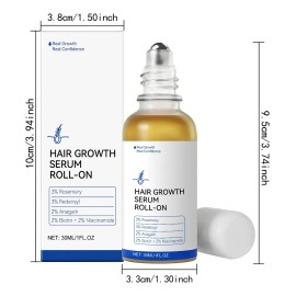 Suero Hidratante Para Cabello En Rodillo Para El Cuidado Del