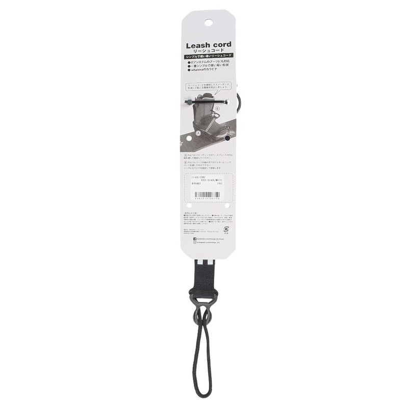 ORANGE Board Leash Cord 130620 4002 (Black x White/FF/Men's, Lady's,