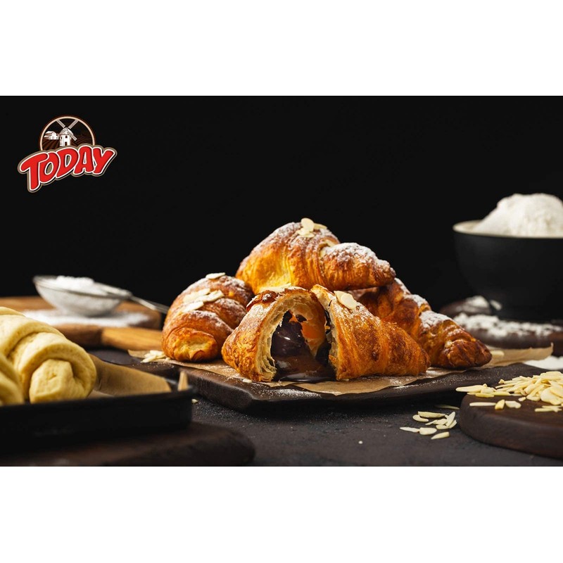 Elvan Today Chocolate Croissants (Pack of 6) | Individually Wrapped,